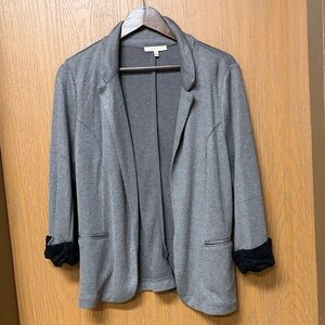 Skies Are Blue Gray Blazer